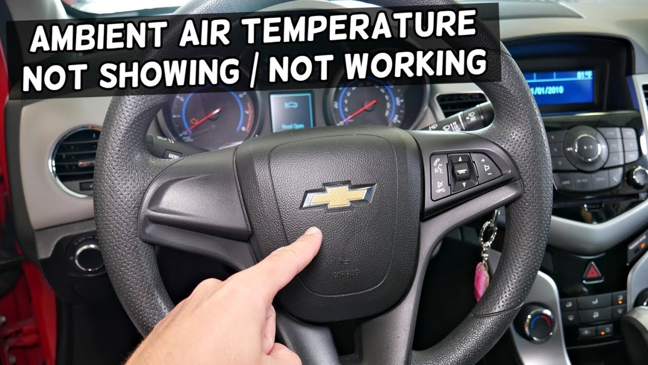 AMBIENT AIR TEMPERATURE NOT SHOWING AND AC NOT WORKING ON CHEVROLET - Ambient Air Temperature Sensor Replacement Cost