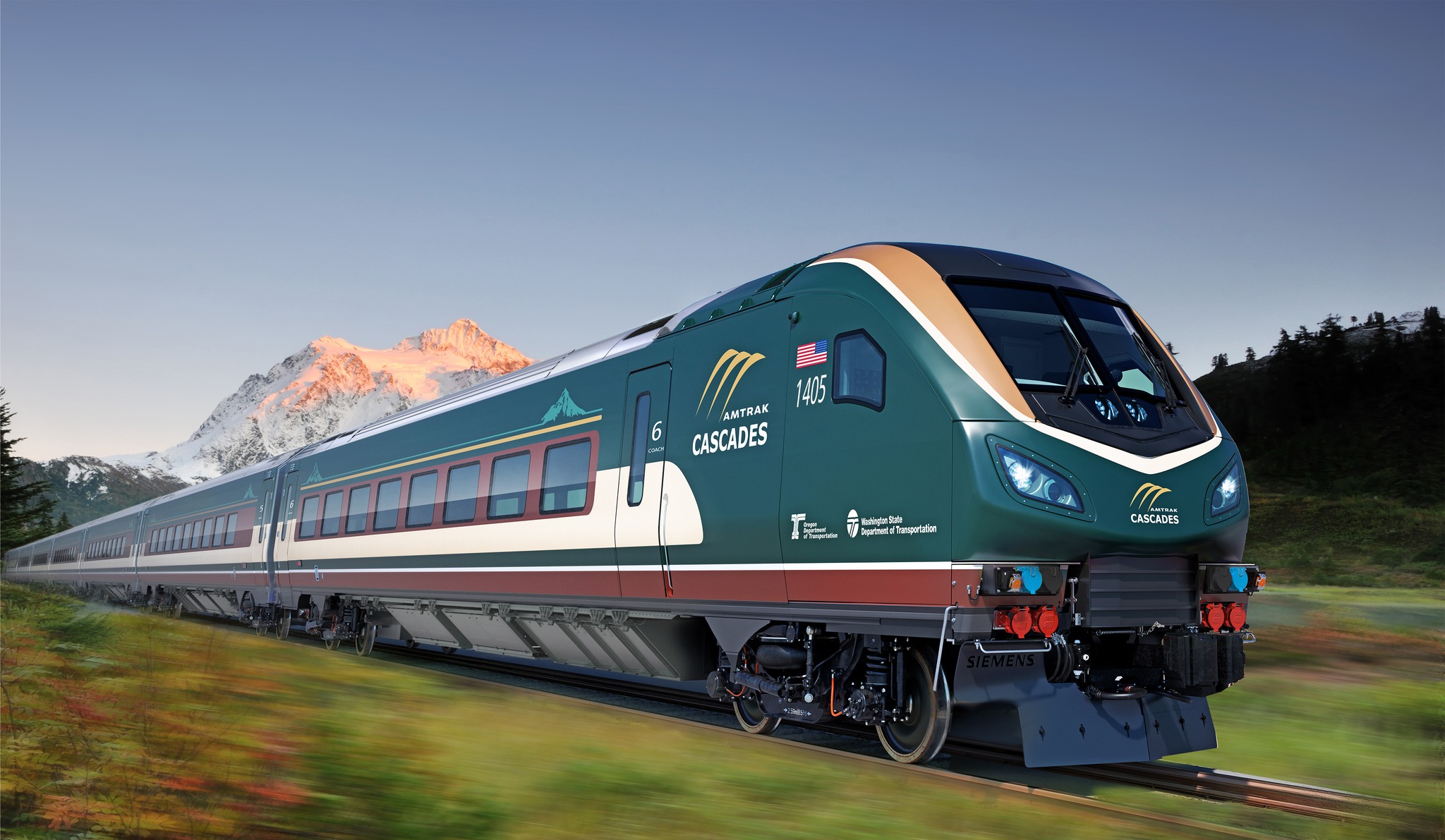 Amtrak Cascades Unveils Future ‘Airo’ Trainsets Launching in 2026 - The - Train To University Of Illinois Urbana Champaign