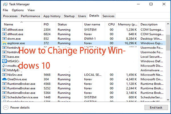 Operating System Gives Priority To Another Window