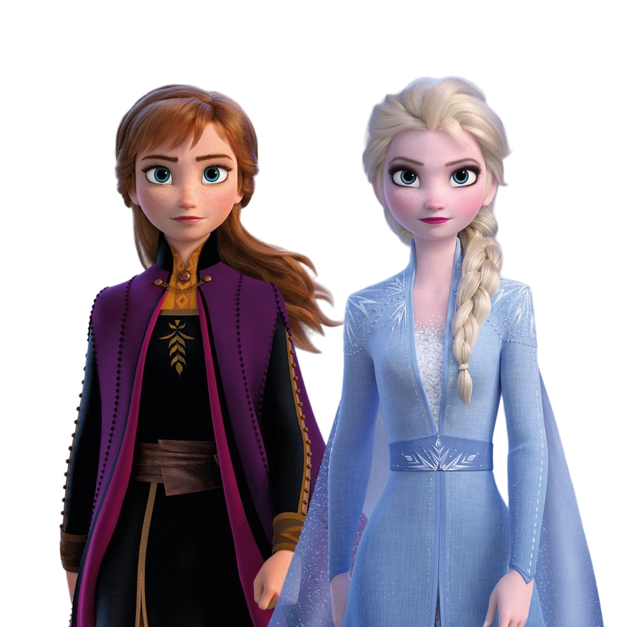 Anna and Elsa (Frozen II) PNG by jakeysamra on DeviantArt - Anna May Wong Quarter For Sale