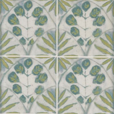 Annie Selke Botanical Porcelain Wall And Floor Tile
