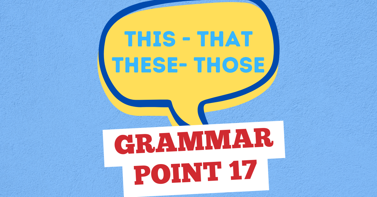 Aprender inglés: Diferencias entre "This", "That", "These" y "Those - That's Awful A Lot Of Cough Syrup