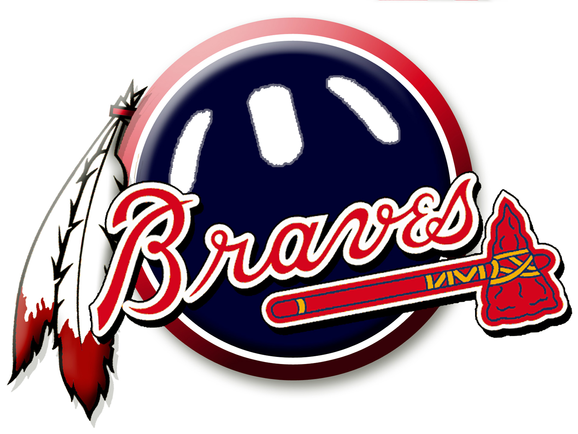 Atlanta Braves Logo Wallpaper - WallpaperSafari - Braves Announce Partnership With Gray Media.