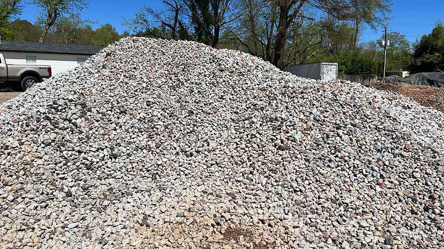 Arcosa Crushed Concrete - Orlando Recycle Yard