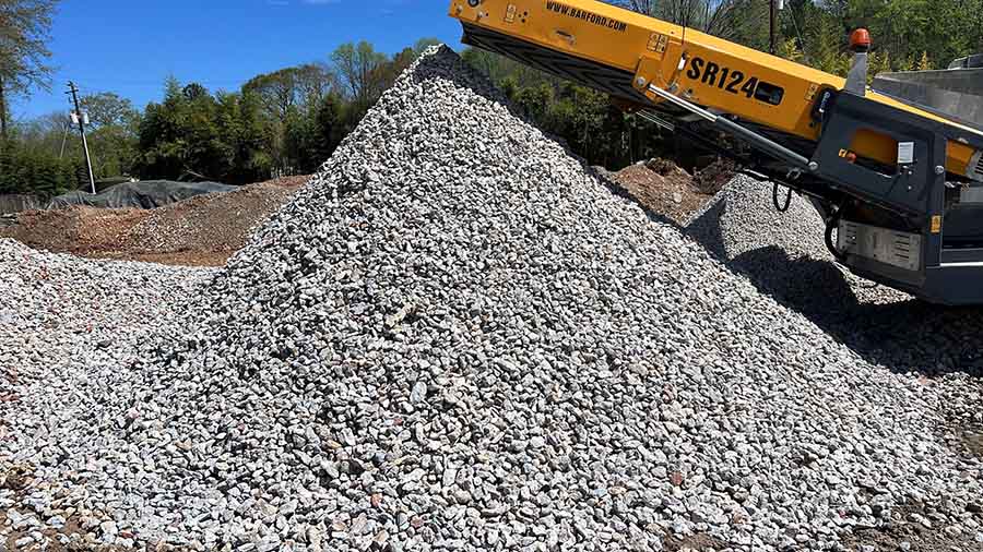 Atlanta Concrete Recycling Center - Arcosa Crushed Concrete - Orlando Recycle Yard