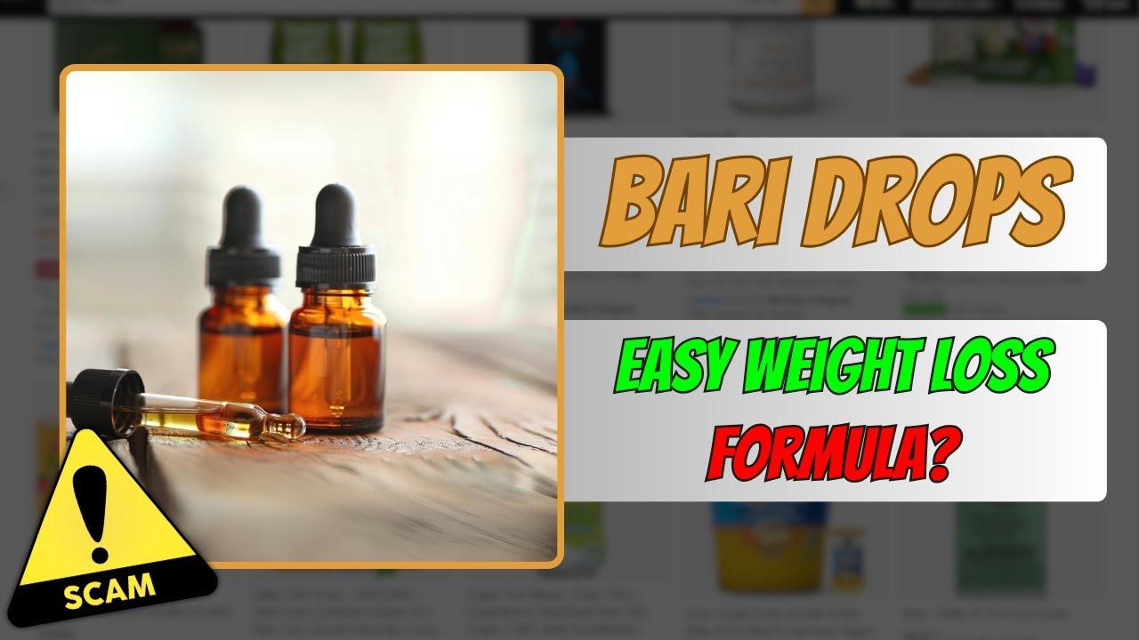 Bari Drops Weight Loss Reviews Before And After