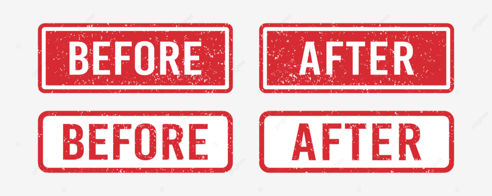 Before And After Clipart Transparent PNG Hd, Before And After Red - Before Changing Lanes On A Multilane Highway