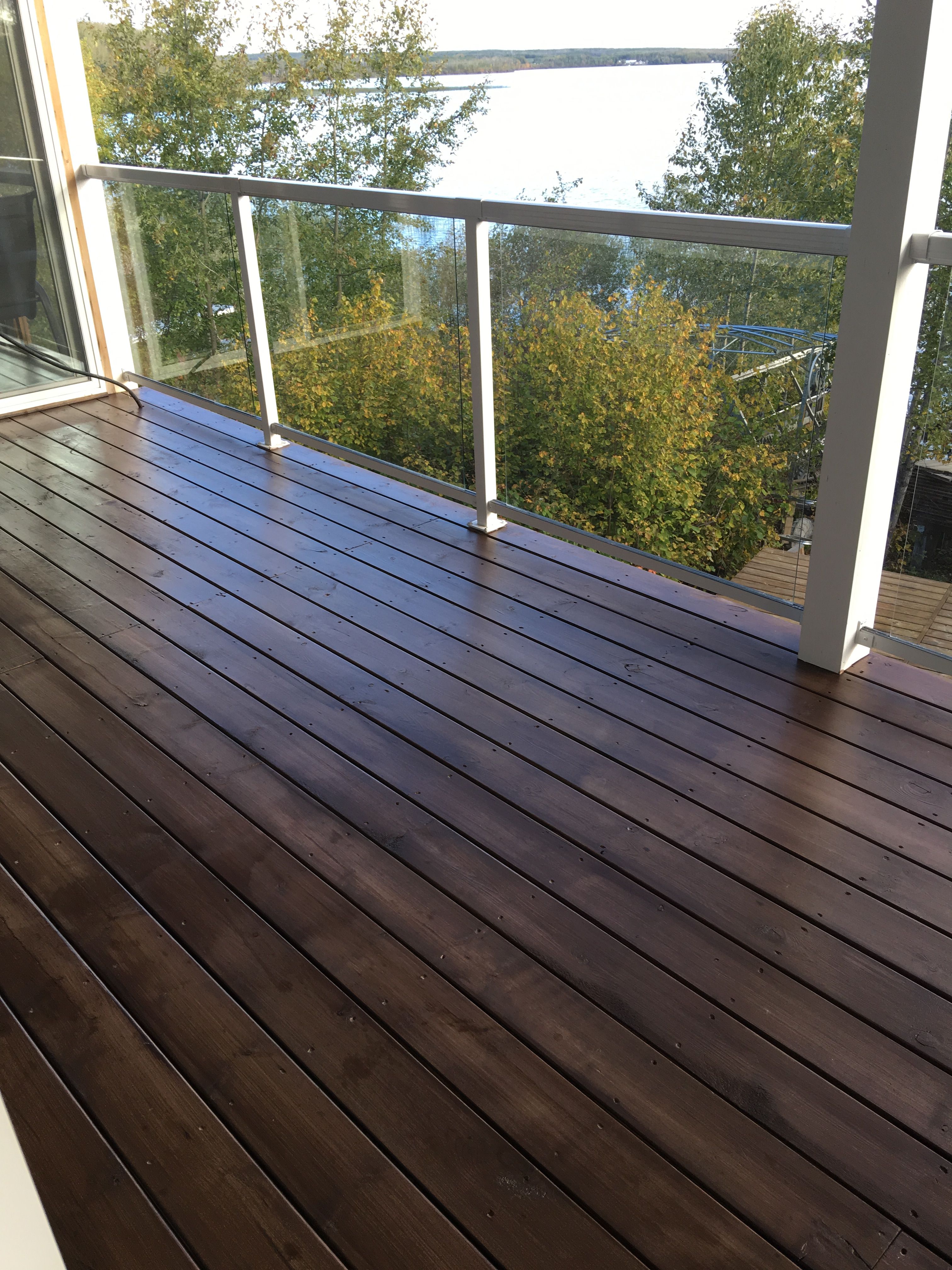 Behr Padre Brown Semitransparent Stain two coats | Staining deck, Deck - Cordovan Brown Semi Transparent Stain By Behr