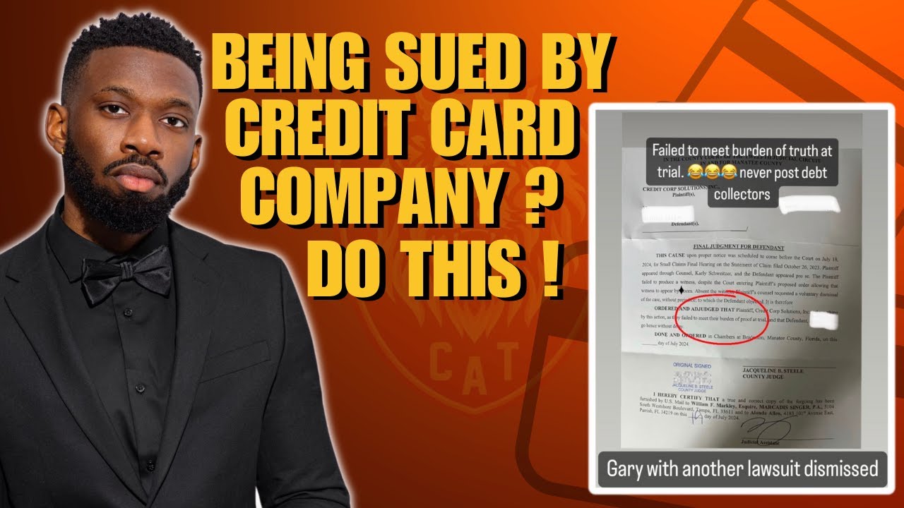 being sued by credit card company? being sued by a debt collector? DO - Visa And Mastercard Settle Atm Fee Lawsuit For $197 Million
