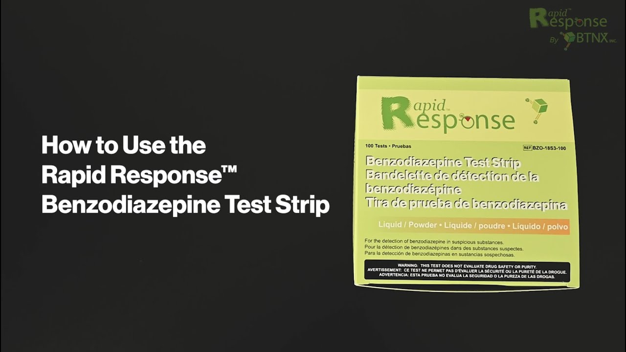 Benzodiazepine Test Strip (Liquid/Powder) | BTNX Inc. Rapid Response - Does Brez Show Up On Drug Test
