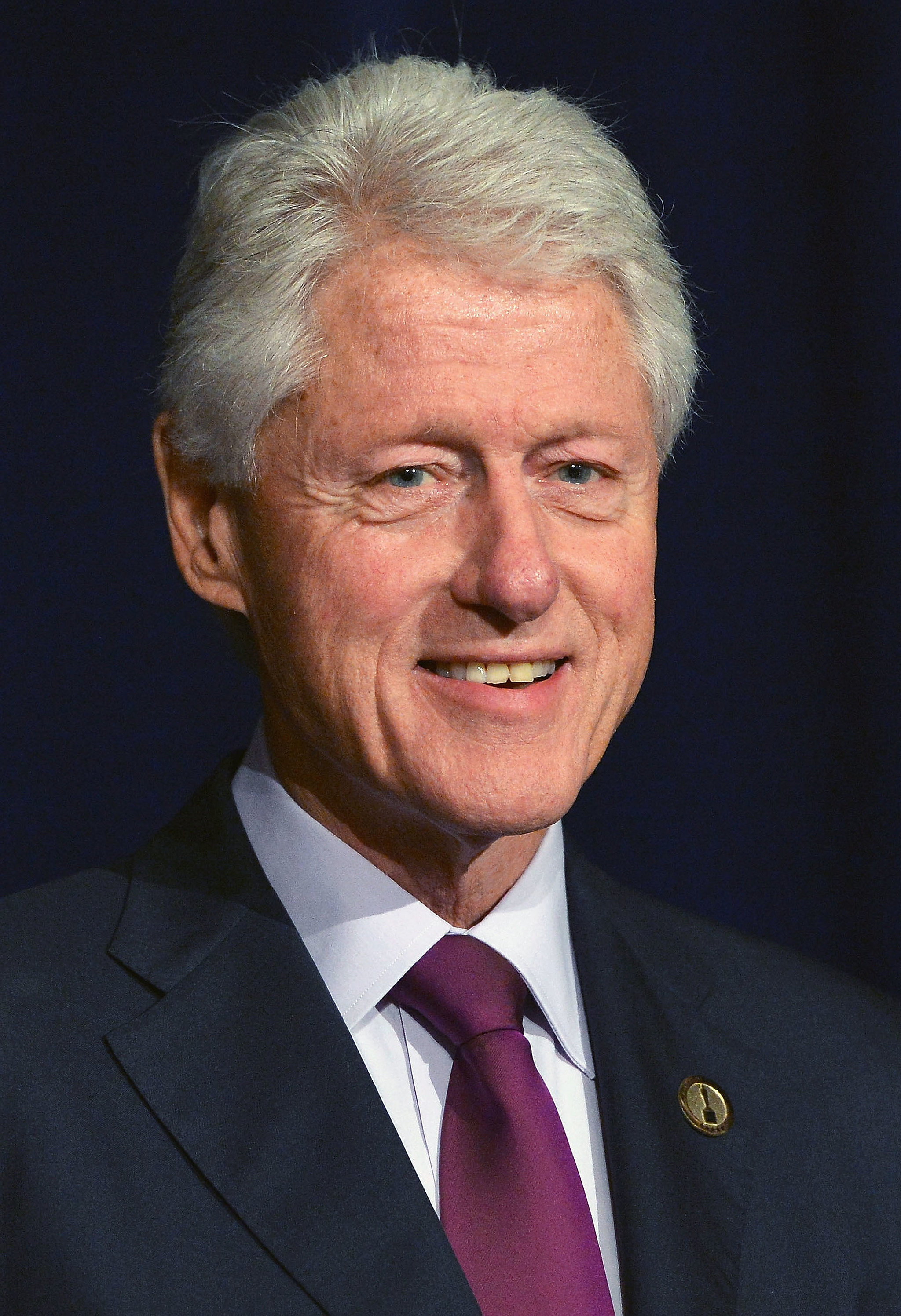Bill Clinton - Clinton P Russell Elementary School Original Building