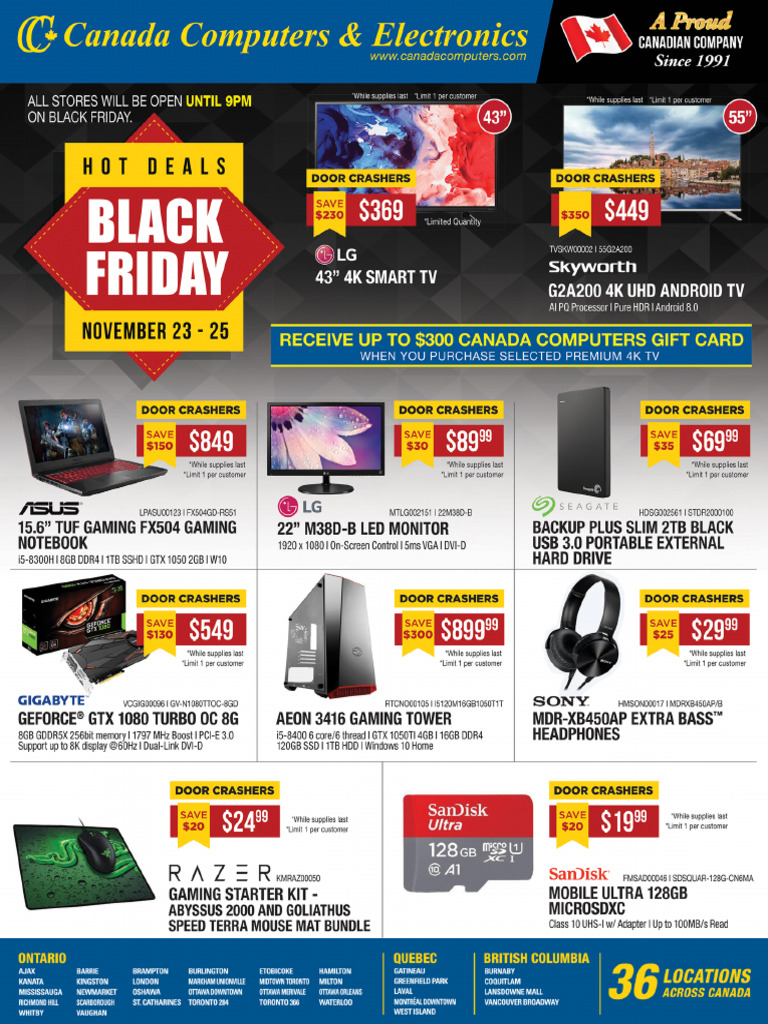 Black-Friday Deals | PDF | Hdmi | Personal Computers - Black & Decker Black Friday Deals
