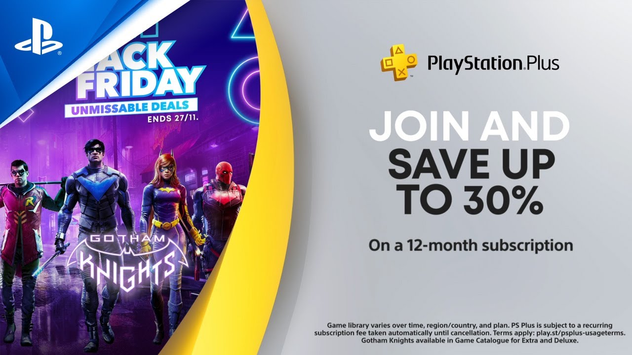 Black Friday Sale | PlayStation Plus - YouTube - Playstation 4 Pro On Black Friday
