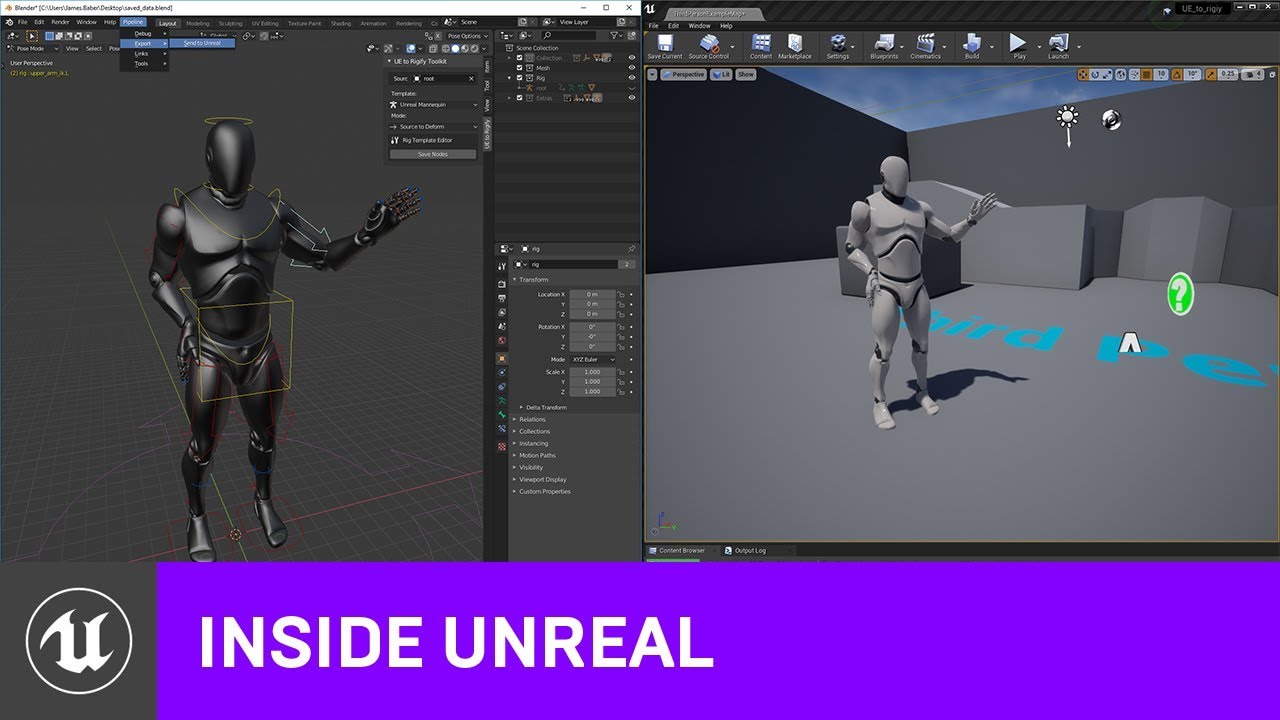 Blender to Unreal Tools, Part 2 | Live from HQ | Inside Unreal - YouTube - Competitive Landscape Digital Content Creation Tools Unreal Blender 3dsmax