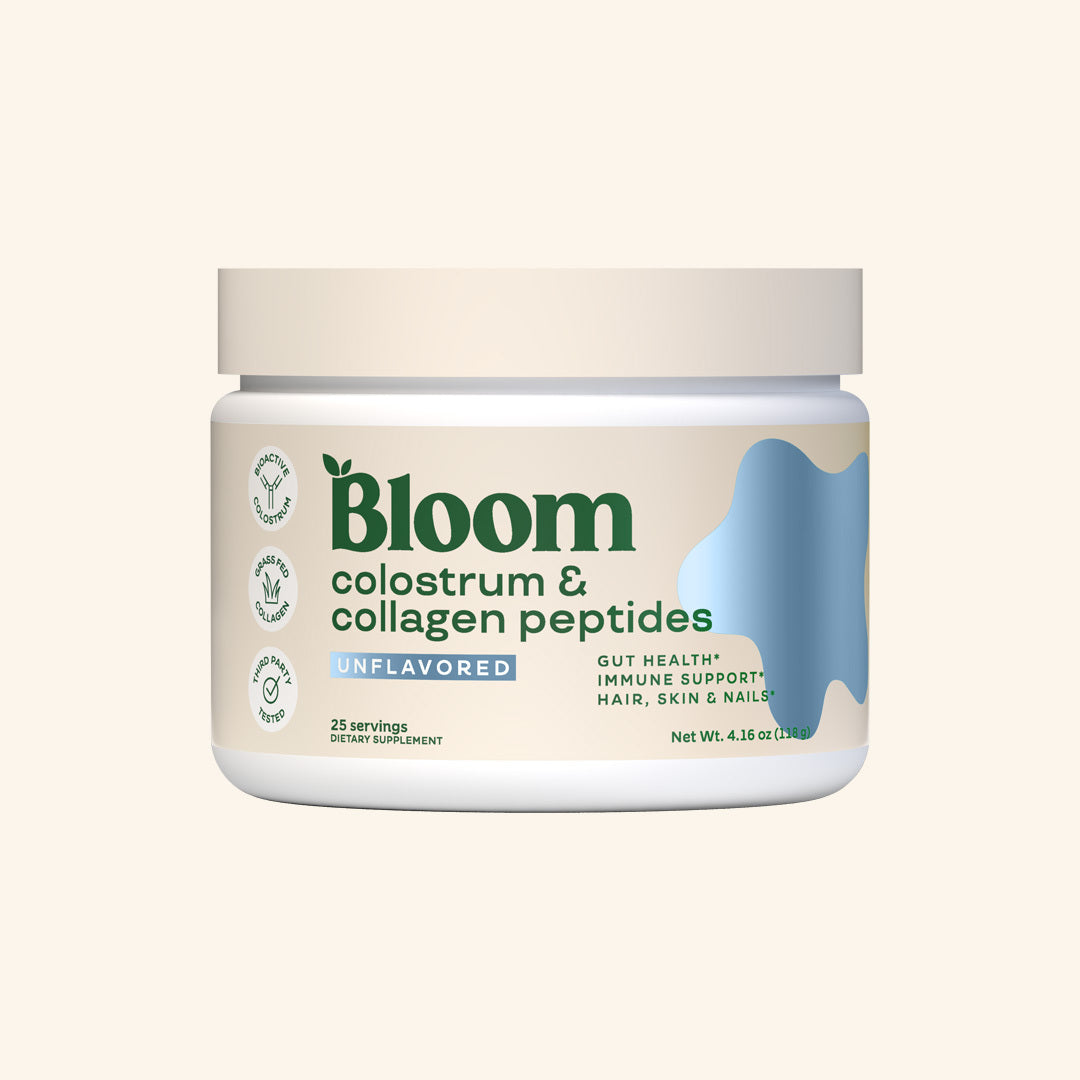 Bloom Nutrition Colostrum And Collagen Peptides