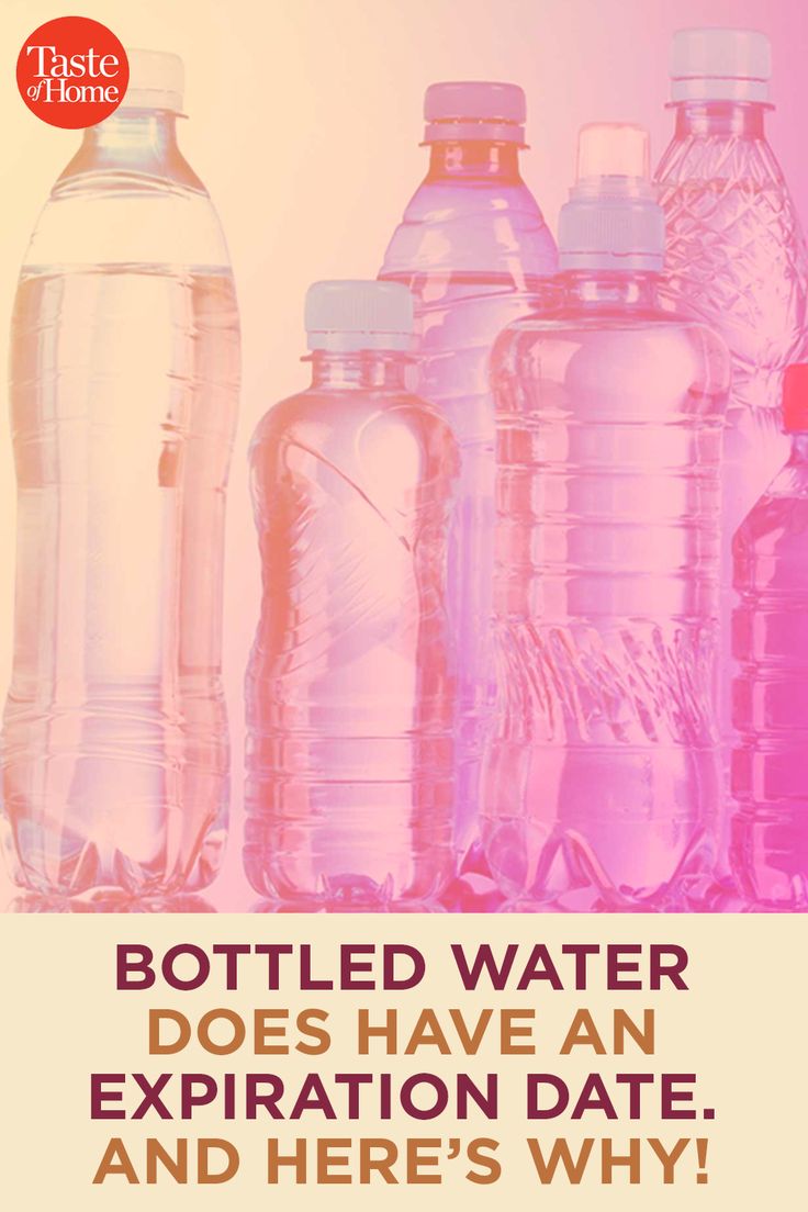 Bottled Water DOES Have an Expiration Date—and Here’s Why | Water - How Long Does Bottle Water Last
