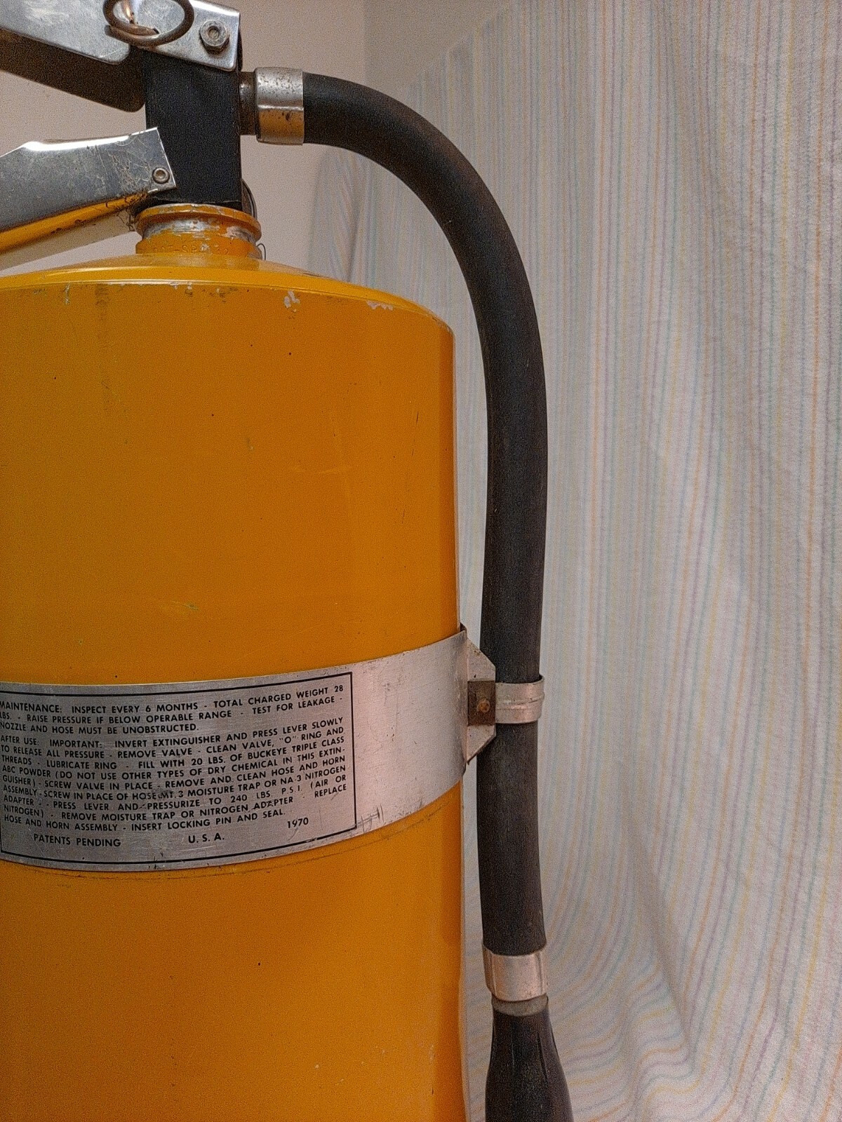 Buckeye 30 Lb Class D Fire Exting For Sale
