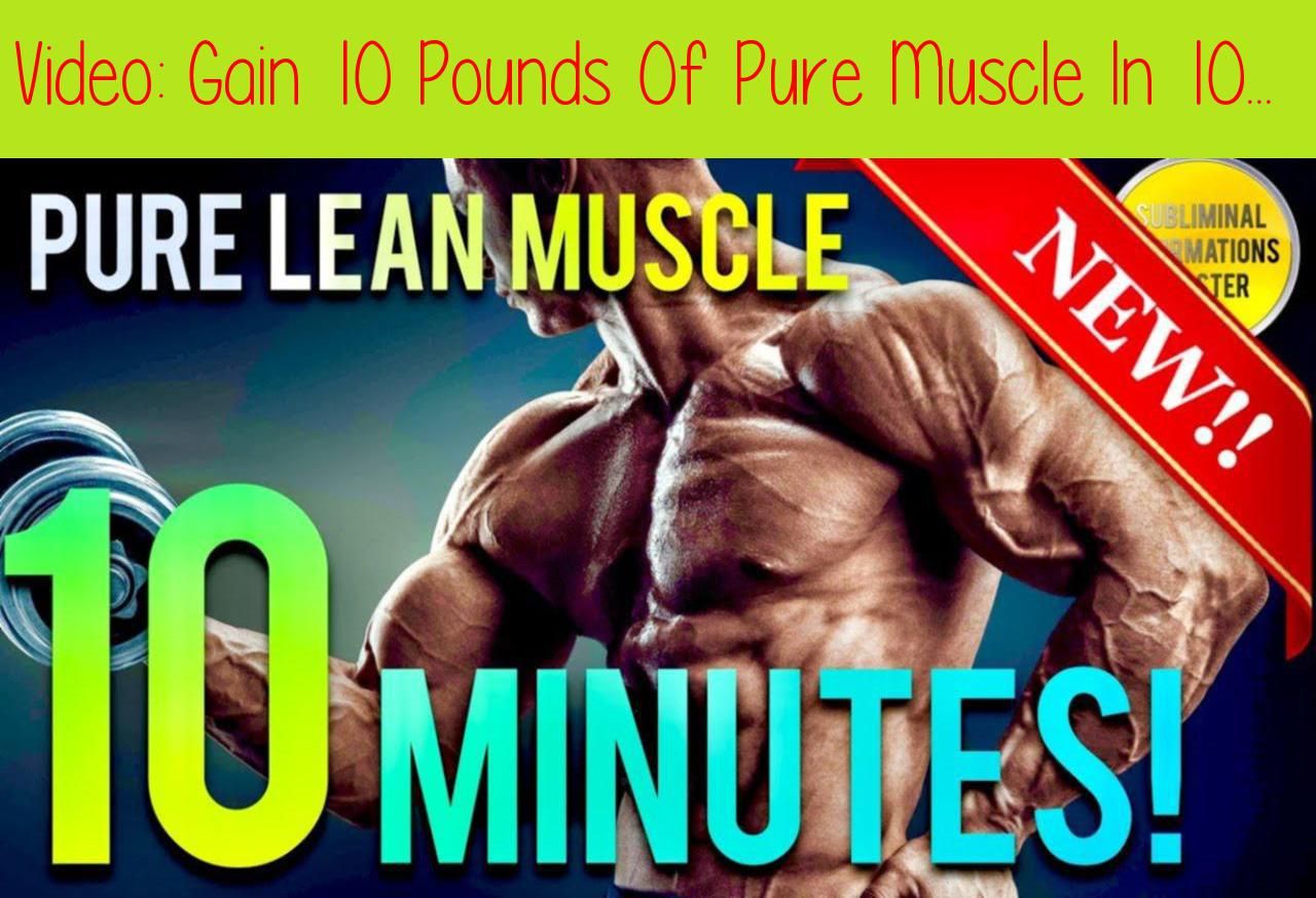 Is 10 Pounds Of Muscle Noticeable