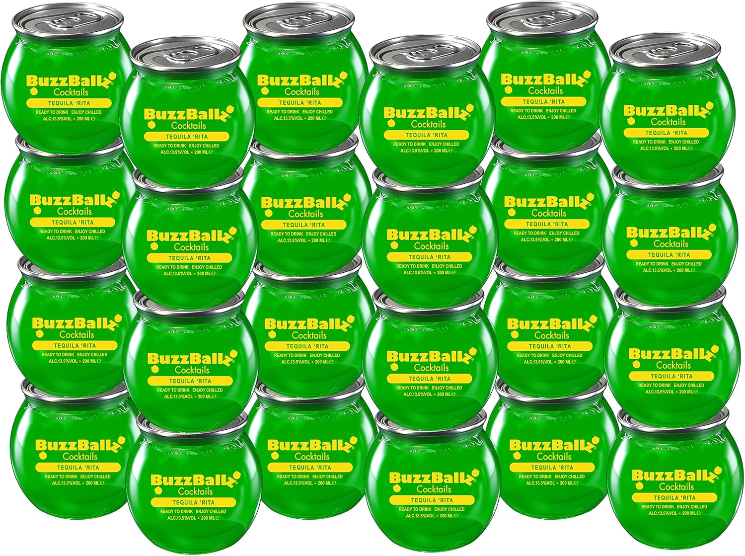 BuzzBallz Cocktails – Tequila 'Rita 200ml (13.5% ABV) | Pre-Mixed - Buzzballz Difference Between Chillers And Cocktails