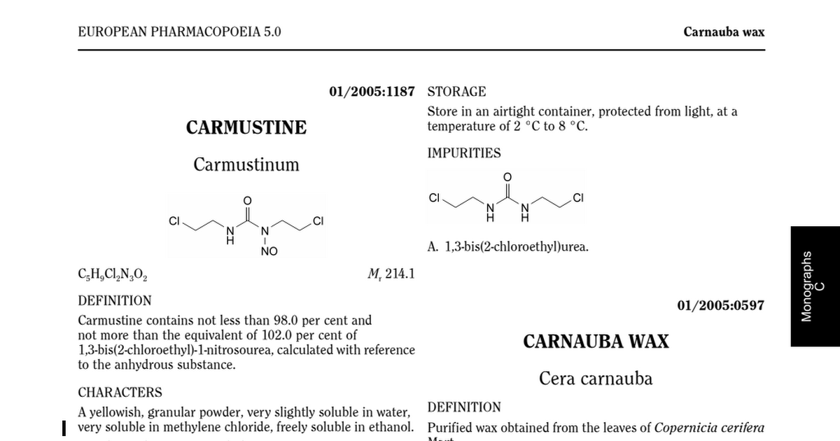 Carnauba Wax In Food Side Effects