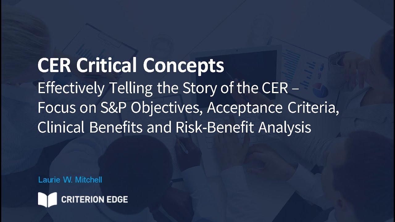 CER Critical Concepts: Effectively Telling the Story of the Clinical - Cancer Drug Delivery And Targeting Comprehensive Review