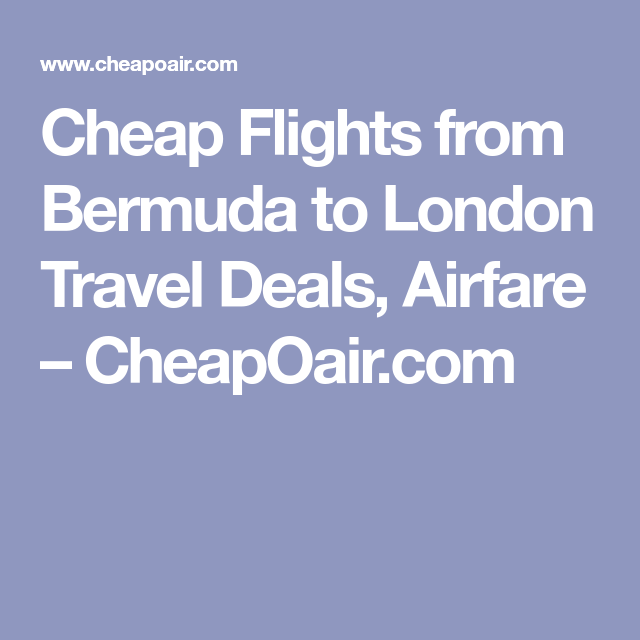 Direct Flights From Providence To Bermuda