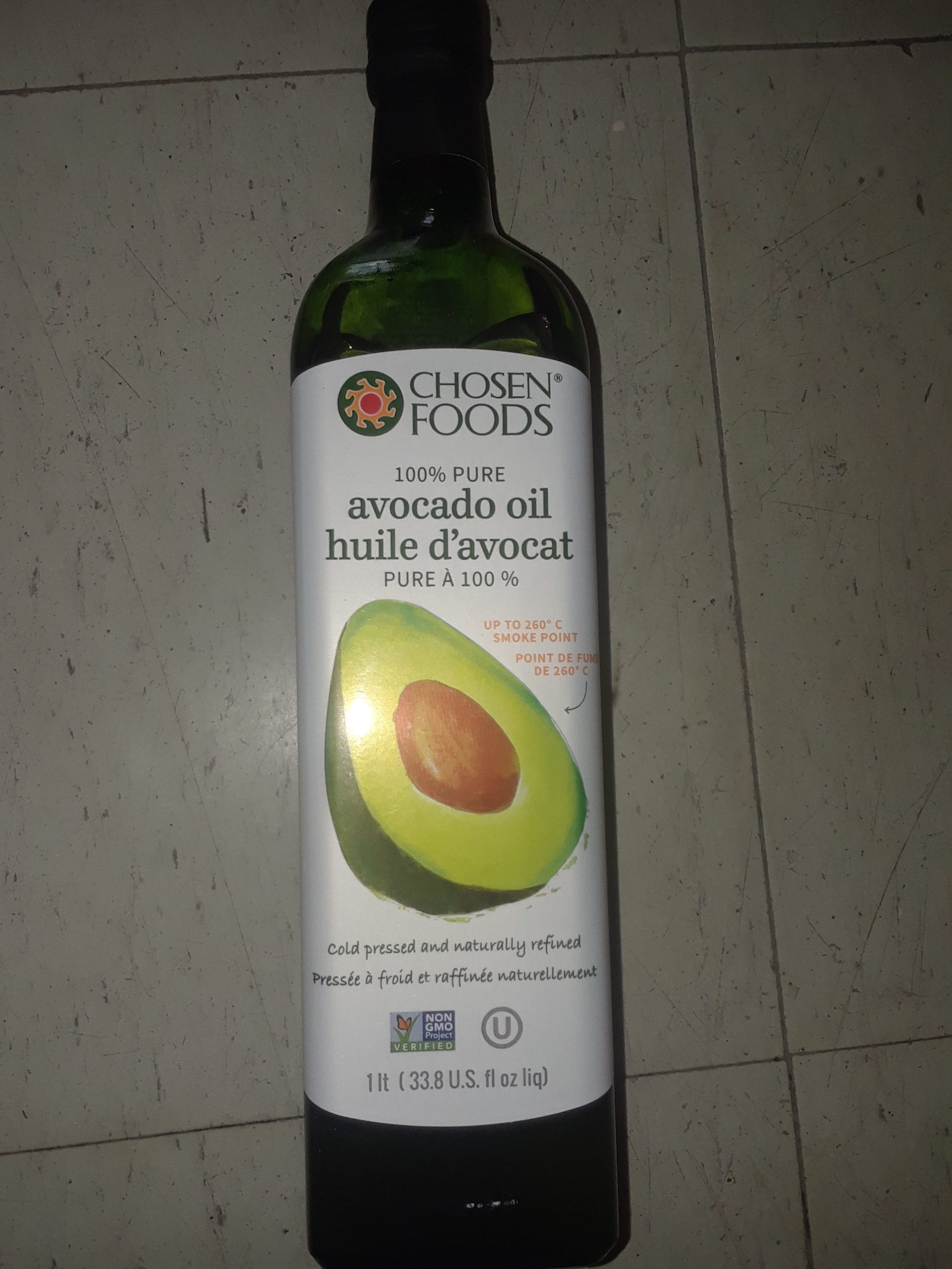 Chosen Foods Avocado Oil 1L – Prairie Foods - Chosen Foods Avocado Oil 1 Liter
