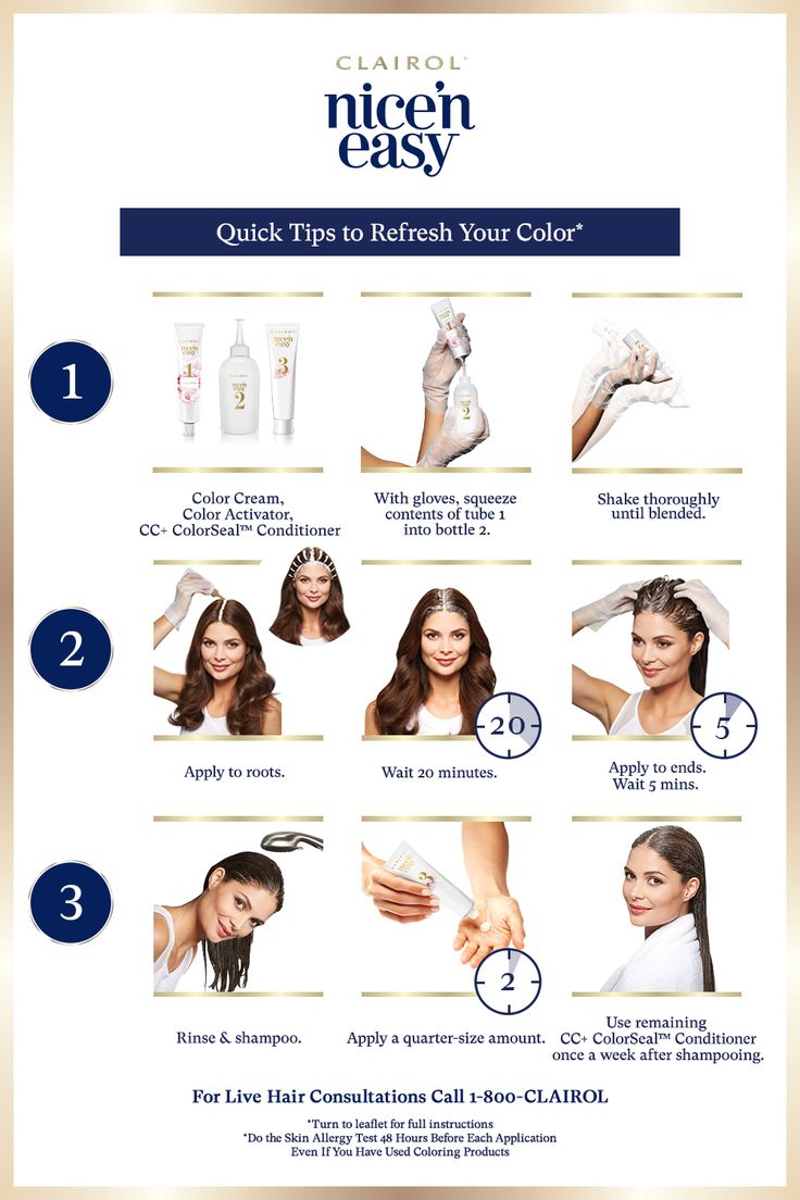 Clairol Nice'n Easy Permanent Hair Color | At home hair color - Clairol Hair Color Nice And Easy