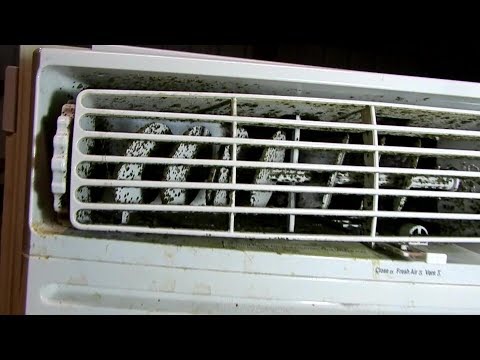 Cleaning mold out of a window AC unit. - YouTube - How To Prevent Mold In Window Ac