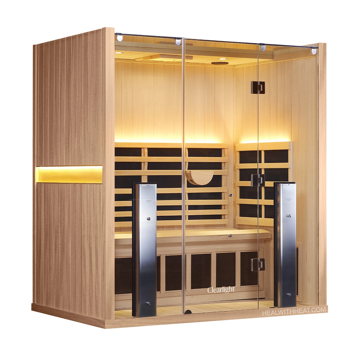 Clearlight Premier & Sanctuary Infrared Saunas - Shop by Model - Clearlight Sanctuary Yoga Full Spectrum Infrared Sauna