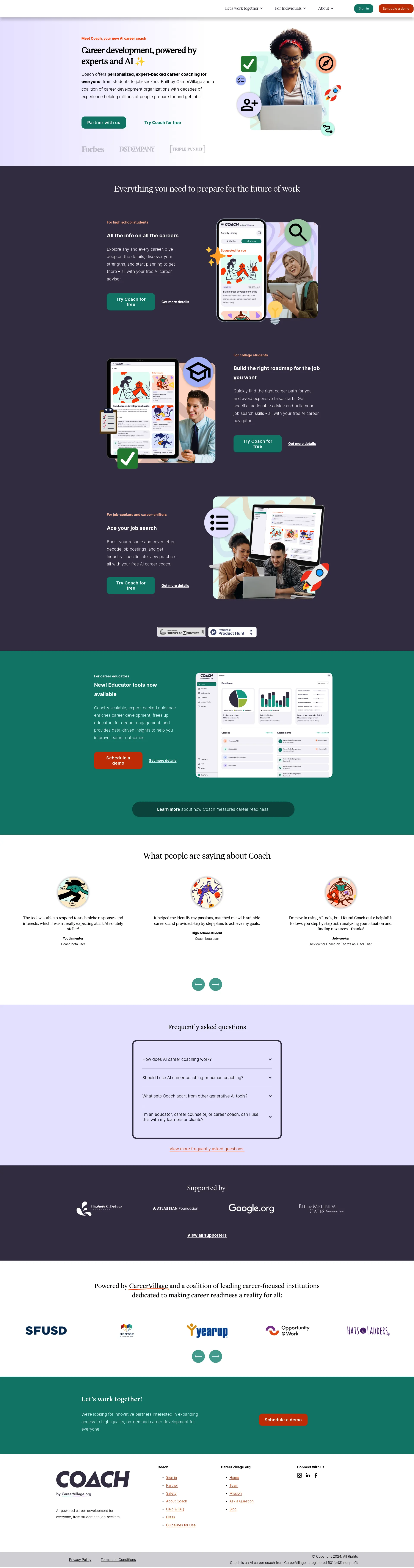 COACH: AI-Powered Career Development Platform - Evaluate The Employee Development Company Hone On Ai Coach