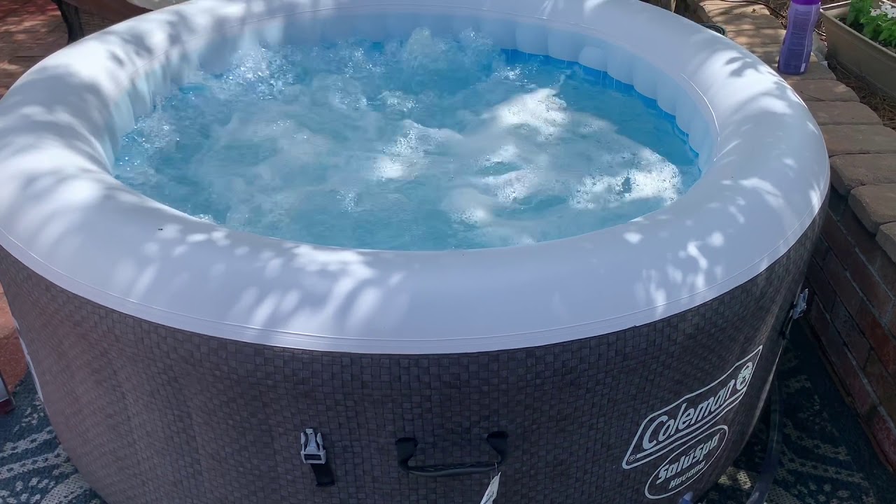 Coleman Inflatable Spa Hot Tub from Walmart. Havana. Review by Mr Tims - Coleman Blow Up Hot Tub Walmart