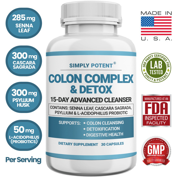 Colon Cleanser & Detox Supplement for Weight Loss, Colon Cleanse - Do Colonics Help With Weight Loss