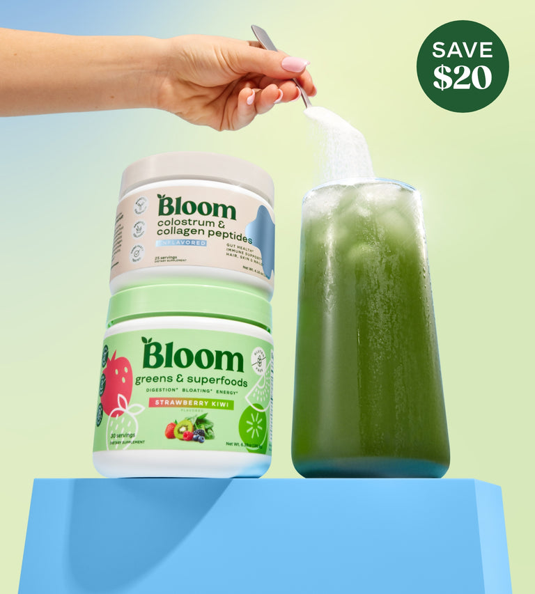Colostrum & Collagen Peptides - Bloom Nutrition Colostrum And Collagen Peptides