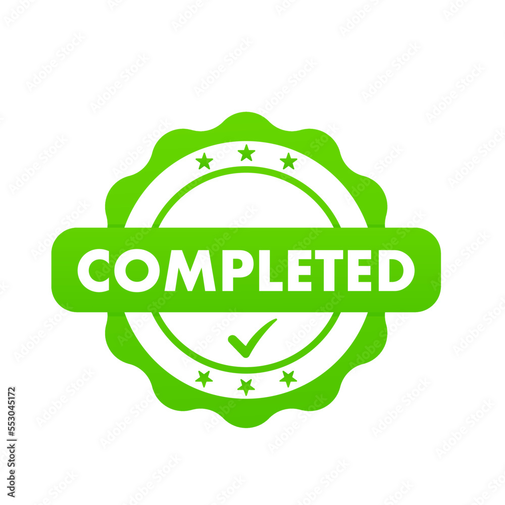 Completed Icon - Complete The Statements With The Appropriate Words.