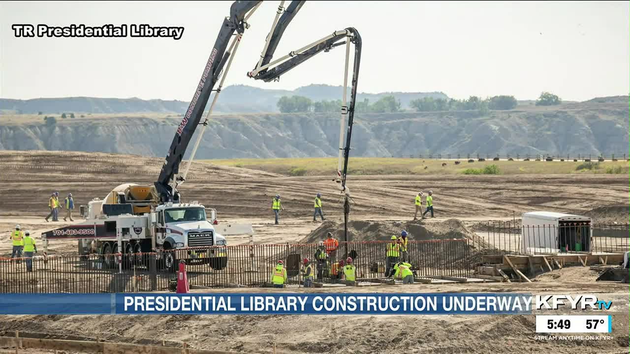 Construction underway at Theodore Roosevelt Presidential Library - YouTube - Theodore Roosevelt Presidential Library Opening Date