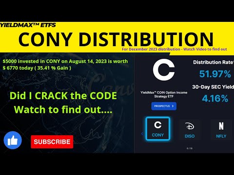 Cony Ex Dividend Date April 2025