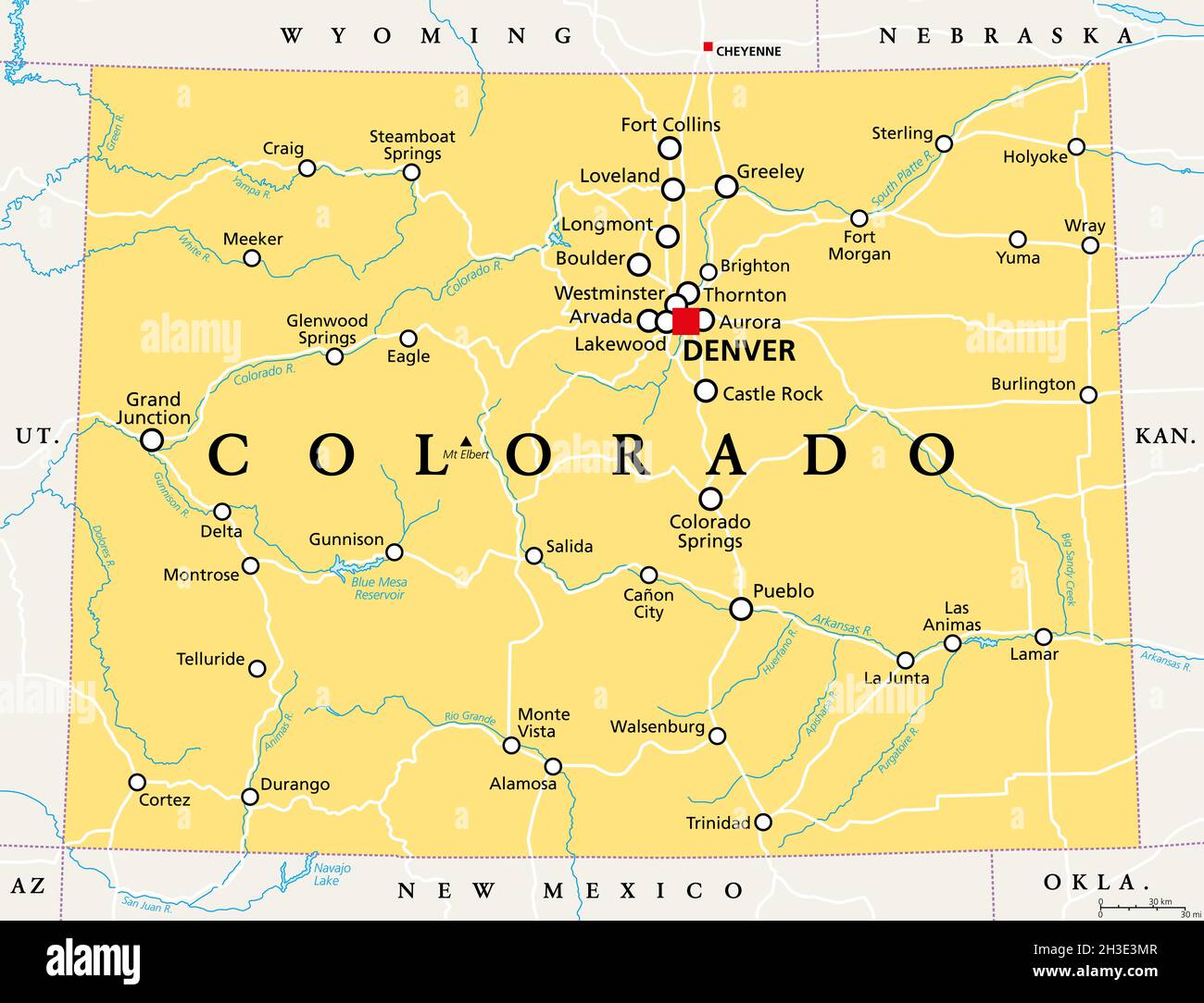 Cool Infographic Maps Of Colorado - Colorado Plains Medical Center Fort Morgan