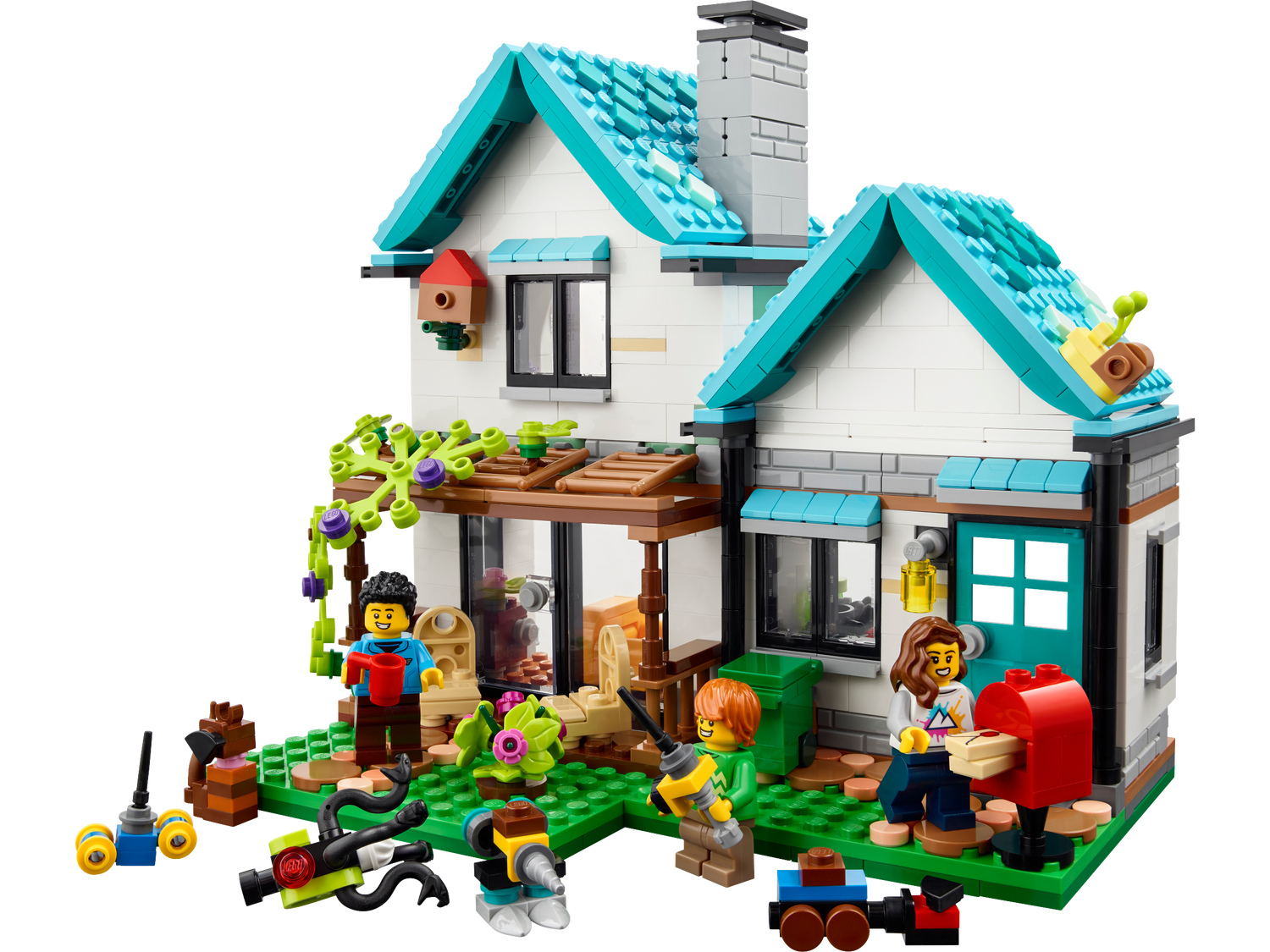 Cozy House 31139 | Creator 3-in-1 | Buy online at the Official LEGO - Lego Monkie Kid Season 5 English
