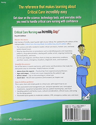 Critical Care Nursing Made Incredibly Easy | Pricepulse - Critical Care Nursing Made Incredibly Easy