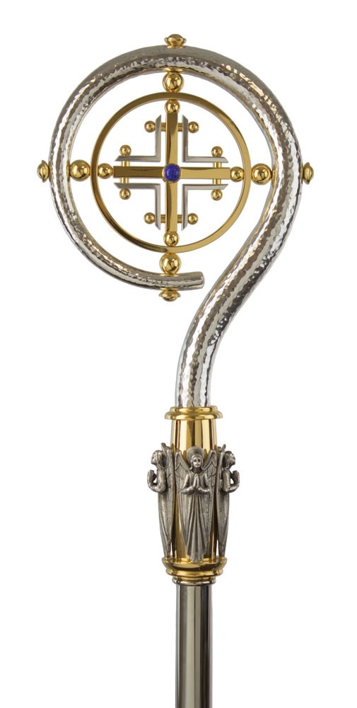 Crozier w/ case - Religious Supply Center - Crozier Fine Arts Art Storage And Logistics