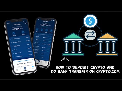 [CRYPTO.COM] HOW TO DEPOSIT CRYPTO AND DO BANK TRANSFER | BITCOIN - How Long For Crypto Com Deposit