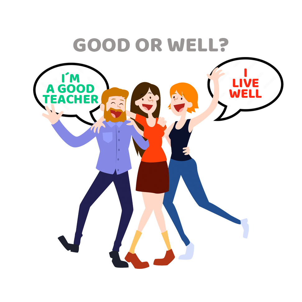 ¿Cual es la diferencia entre "good" y "well"? - Good Luck On The Gaming Game The Cleaning
