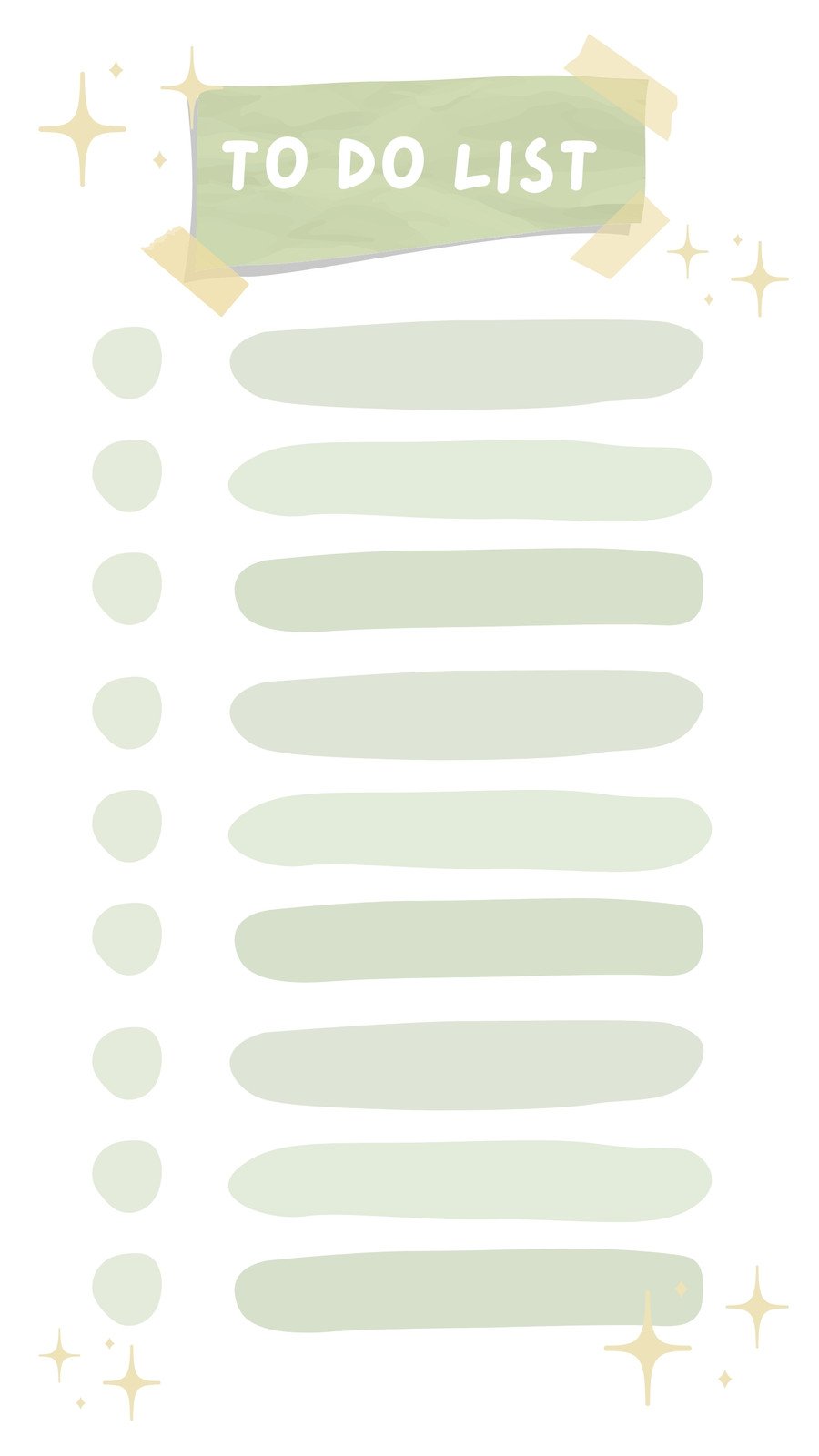 Cute To Do List Template - List Three Effects Of The Complement System