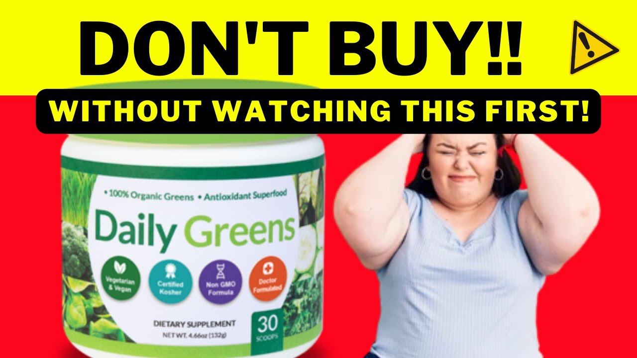 🚨⚠️ Daily Greens Works? ((CAREFUL!!)) daily greens review daily greens - Daily Green Family Health & Convenient Care