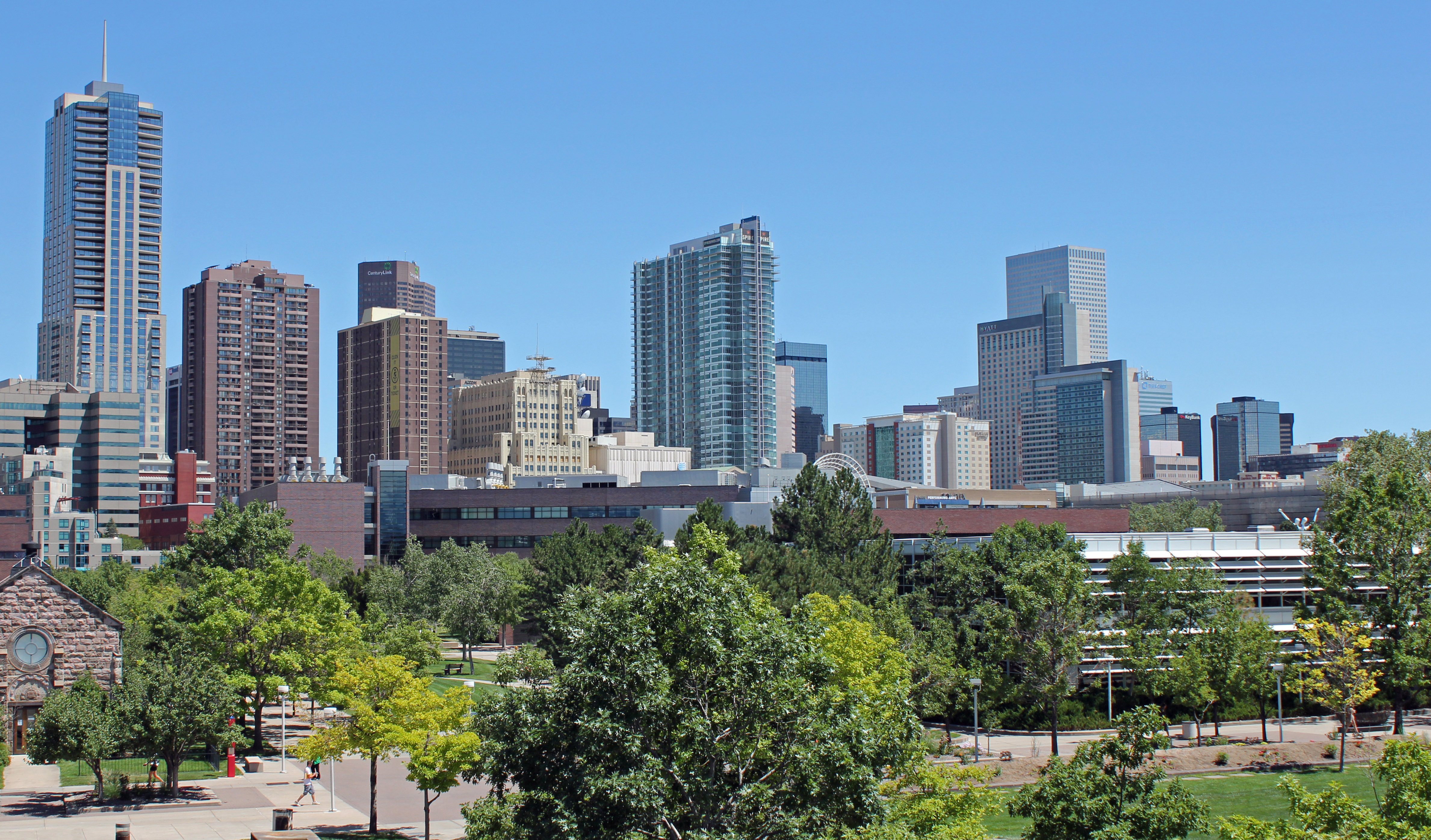 Daytime Skyline of Downtown Denver, Colorado image - Free stock photo - Denver Consumer Protection Lawyer Highly Rated