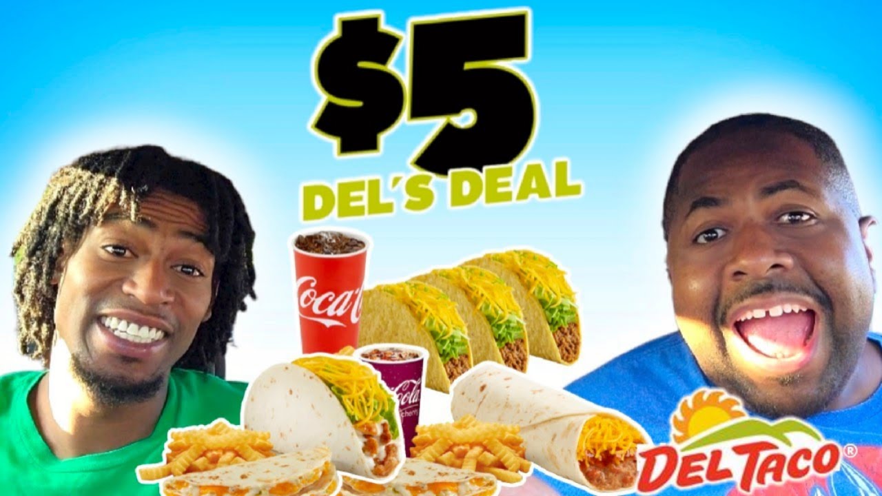 Del Taco's NEW $5 Del Deals - YouTube - Del Taco Debuts Two New Burritos And Various Value Bundles