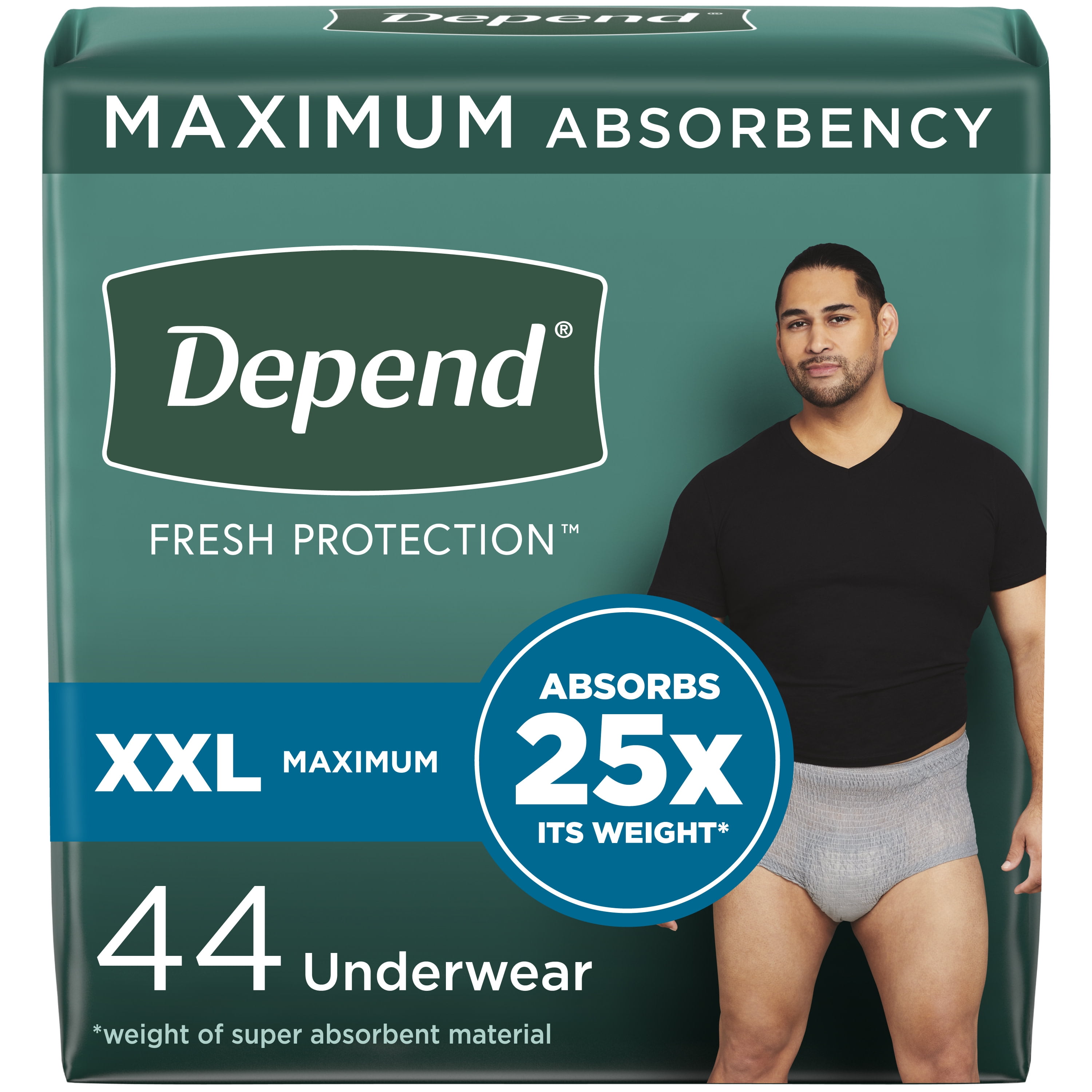 Depend Fresh Protection Adult Incontinence Underwear for Men, Maximum - Depends On Oxygen Delivery And Aerobic Mechanisms.