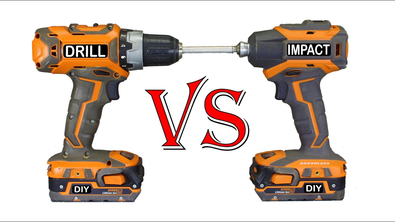 Compared To A Common Drill An Impact Driver Has