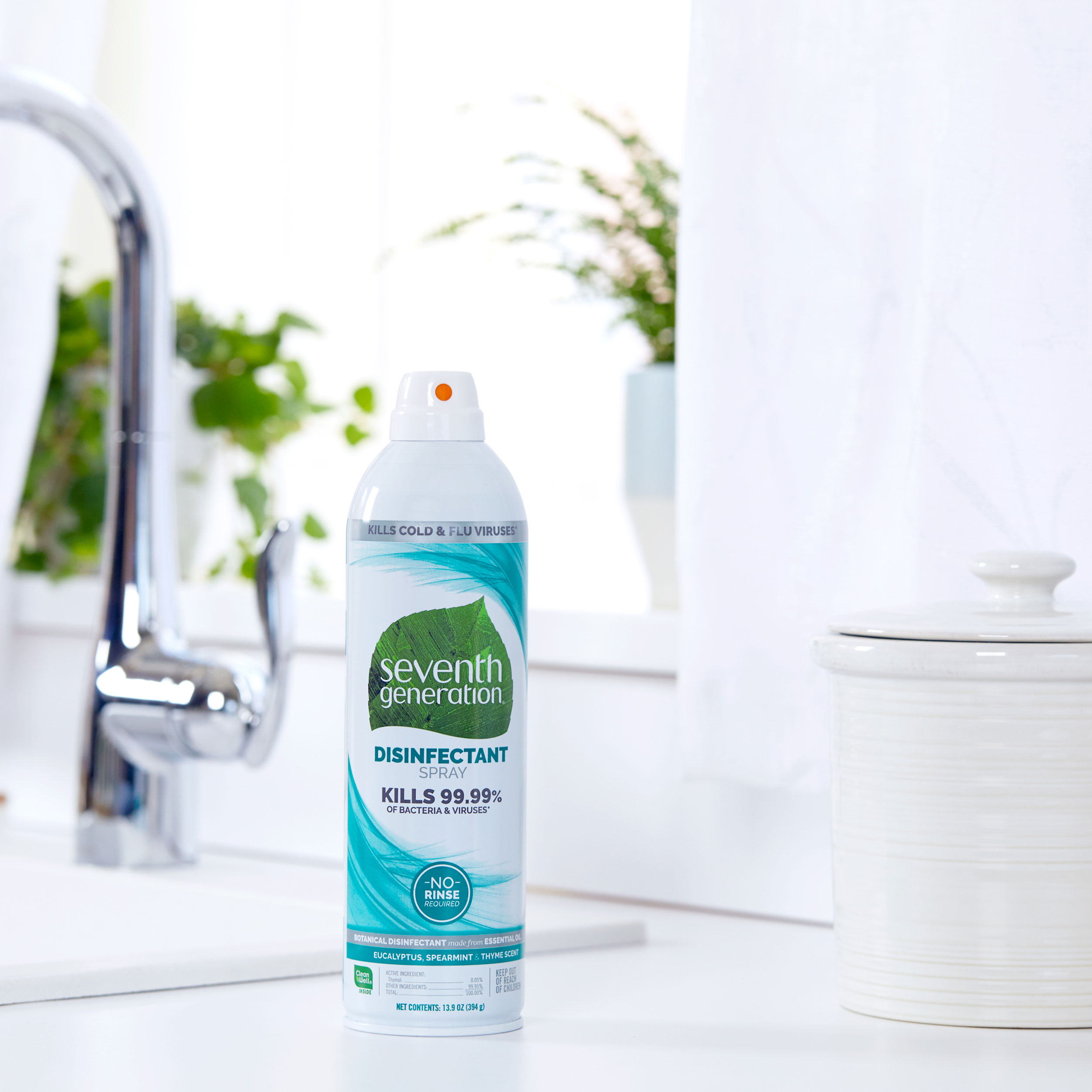 Does Seventh Generation Disinfectant Spray Kill Norovirus